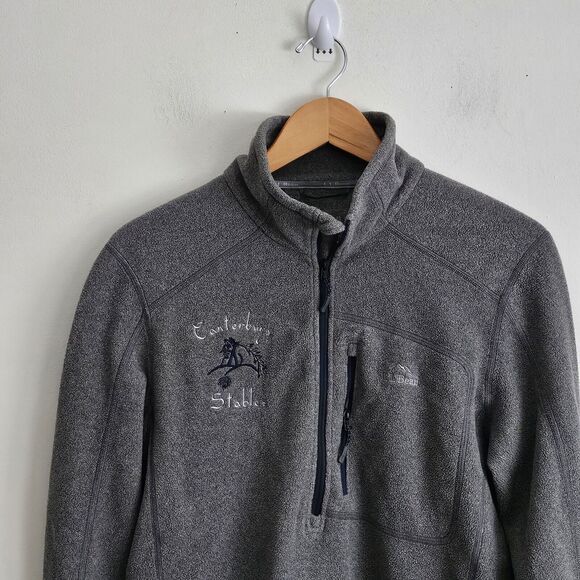 Men's Trail Fleece, Quarter-Zip at L.L.Bean. Size Small.Versatile performance - Picture 3 of 8